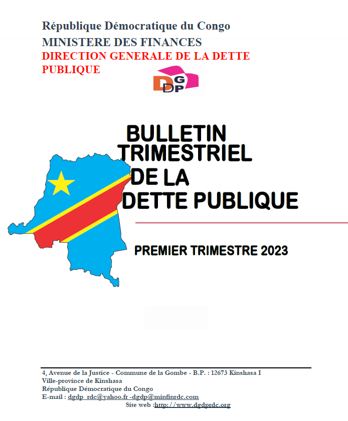 Bulletin trimestriel de la dette publique - premier trimestre 2023
