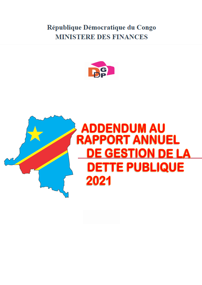 ADDENDUM AU RAPPORT ANNUEL DE GESTION DE LA DETTE PUBLIQUE 2021